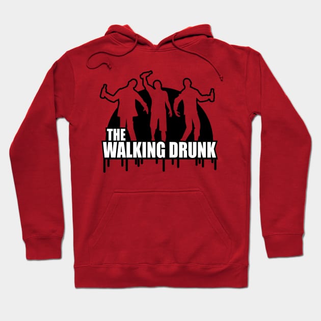 The Walking Drunk Hoodie by CheesyB